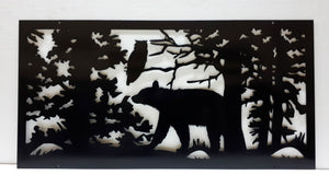 Wise Old Bear Panel
